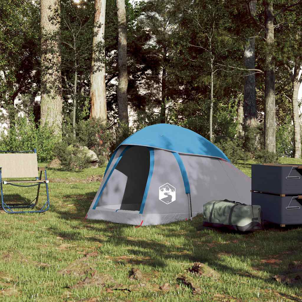 Vidaxl Dome Tent 1-osobowy wodoodporny niebieski