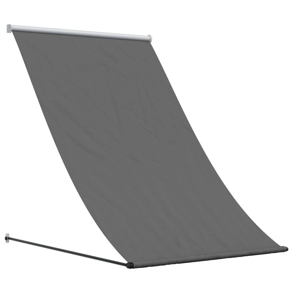 Vidaxx ausziehbare Markise 100x150 cm Stoff und Stahl Anthrazit