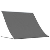 Vidaxx ausziehbare Markise 200x150 cm Stoff und Stahl Anthrazit