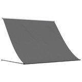 Vidaxx ausziehbare Markise 250x150 cm Stoff und Stahl Anthrazit