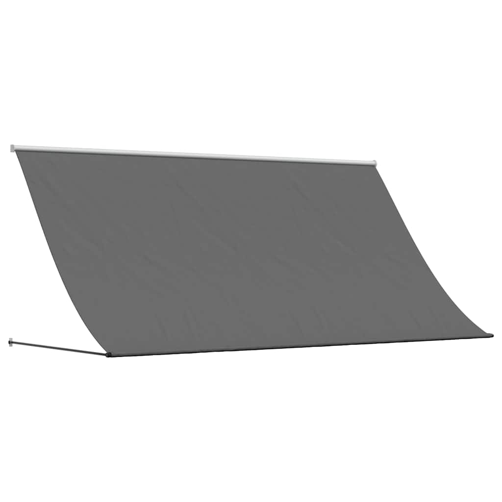 Vidaxx ausziehbare Markise 300x150 cm Stoff und Stahl Anthrazit