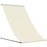 Vidaxx ausziehbare Markise 150x150 cm Stoff und Stahl cremefarben