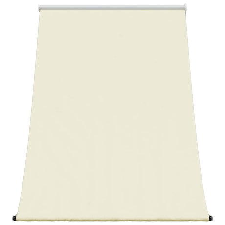 Vidaxx ausziehbare Markise 150x150 cm Stoff und Stahl cremefarben