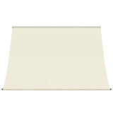 VidaXL Ausziehbare Markise 200x150 cm Stoff und Stahl cremefarben