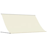 Vidaxx ausziehbare Markise 300x150 cm Stoff und Stahl cremefarben