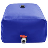 Vidaxl watertank met kraan opvouwbaar 100 l pvc