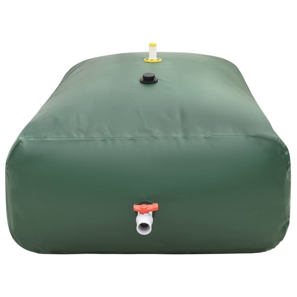 VidaXL Wassertank mit Wasserhahn klappbar 2100 l PVC