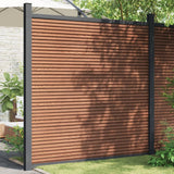 Pannello di recinzione Vidaxl 180x186 cm HKC Brown