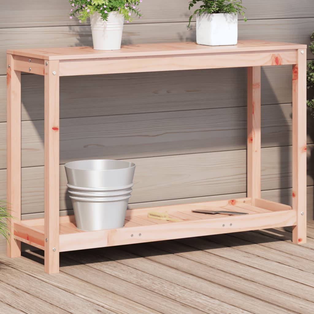 Vidaxx Pflanztisch mit Ablage 108x35x75 cm massives Douglasholz