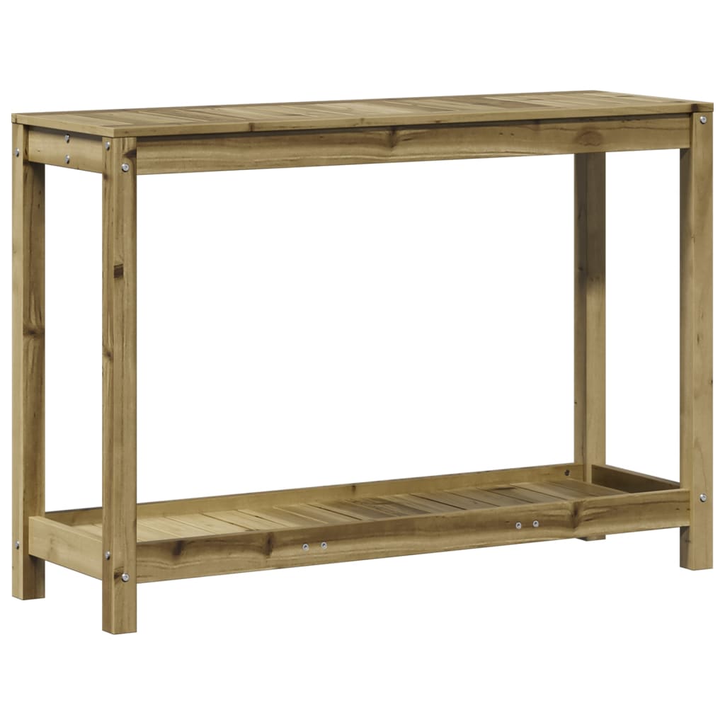 Tableau Vidaxl Botton avec étagère 108x35x75 cm en bois de pin imprégné