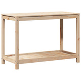 Vidaxx Pflanztisch mit Ablage 108x50x75 cm massives Kiefernholz