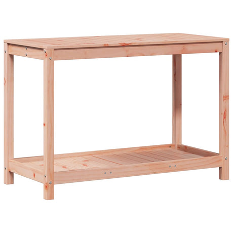 Vidaxx Pflanztisch mit Ablage 108x50x75 cm massives Douglasholz