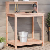 Vidaxx Pflanztisch mit Regalen 82,5x50x109,5 cm massives Douglas-Holz