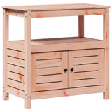 Vidaxx Pflanztisch mit Regalen 82,5x45x81 cm massives Douglas-Holz