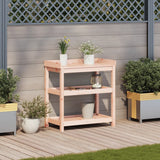 Vidaxx Pflanztisch mit Regalen 82,5x45x86,5 cm massives Douglas-Holz