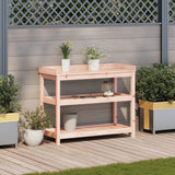 Vidaxx Pflanztisch mit Regalen 108x45x86,5 cm massives Douglas-Holz