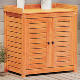 Vidaxx Pflanztisch mit Regalen 82,5x50x86,5 cm Kiefernholz braun
