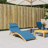 Vidaxx Liegekissen 186x58x3 cm Stoff, blau gemischt
