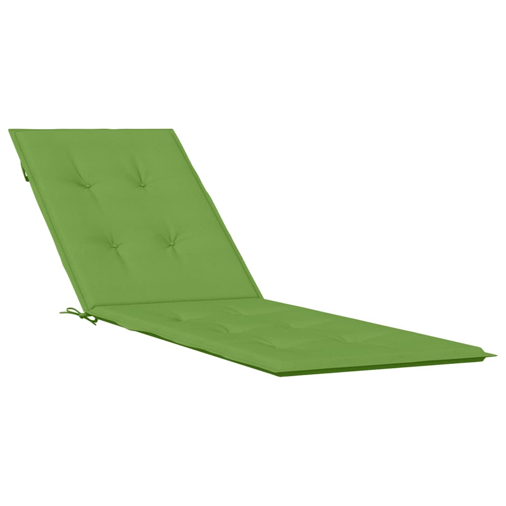 Vidaxl patio chair cushion (75+105) x50x3 cm fabric mixed green