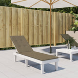 VIDAXL PATIO PATIO CHUSHIN (75+105) x50x3 cm tkanina mešana taupe