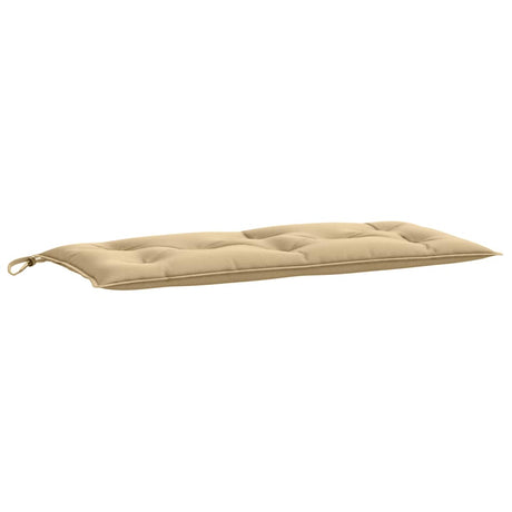 VidaXL Gartenbankauflage 100x50x7 cm Stoff beige gemischt