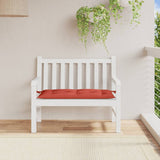 Vidaxl Garden Bench Cushion 100x50x7 CM Fabric Red Red