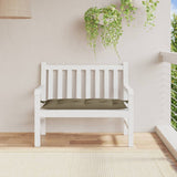 Vidaxl Garden Bench Kissen 100x50x7 cm Stoff gemischt Taupe