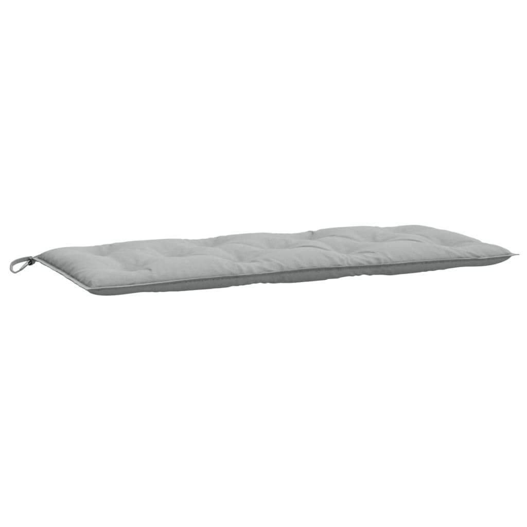 Vidaxx Gartenbankauflage 120x50x7 cm Stoff hellgrau gemischt