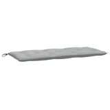 Vidaxx Gartenbankauflage 120x50x7 cm Stoff hellgrau gemischt