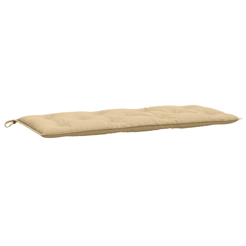 VidaXL Gartenbankauflage 120x50x7 cm Stoff beige gemischt