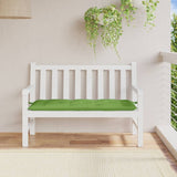 Vidaxl Garden Bench Cushion 120x50x7 cm tyg blandat grönt