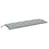 Vidaxl Garden Bench Cushion 150x50x7 CM Fabric Mezcla Grey