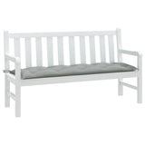 Vidaxx Gartenbankauflage 150x50x7 cm Stoff hellgrau gemischt