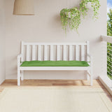 VidaXL Gartenbankauflage 150x50x7 cm Stoff grün gemischt