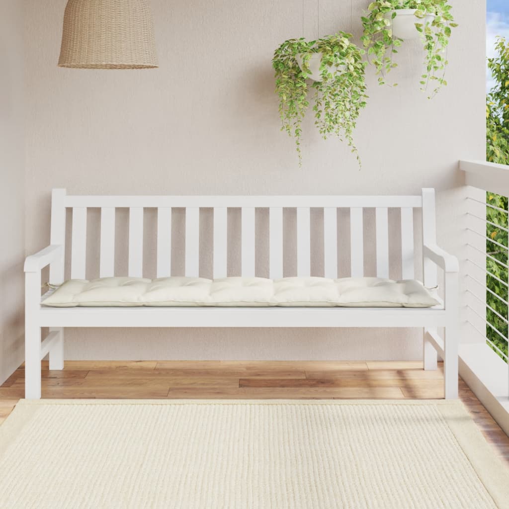 Vidaxl Garden Bench Cushion 180x50x7 CM Fabric de tela mixta