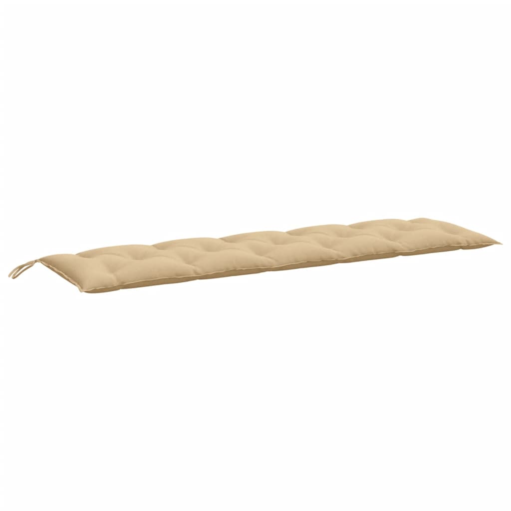 VidaXL Gartenbankauflage 180x50x7 cm Stoff beige gemischt