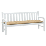 Vidaxl Garden bench cushion 180x50x7 cm fabric mixed beige