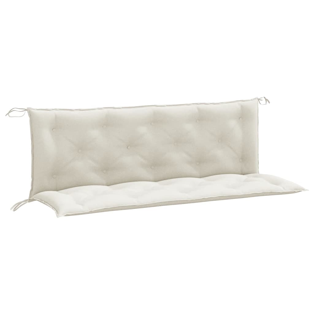 Vidaxl Garden Banc Cushions 2 ST 150X50X7 CM CRÈME MIXT-COLORED