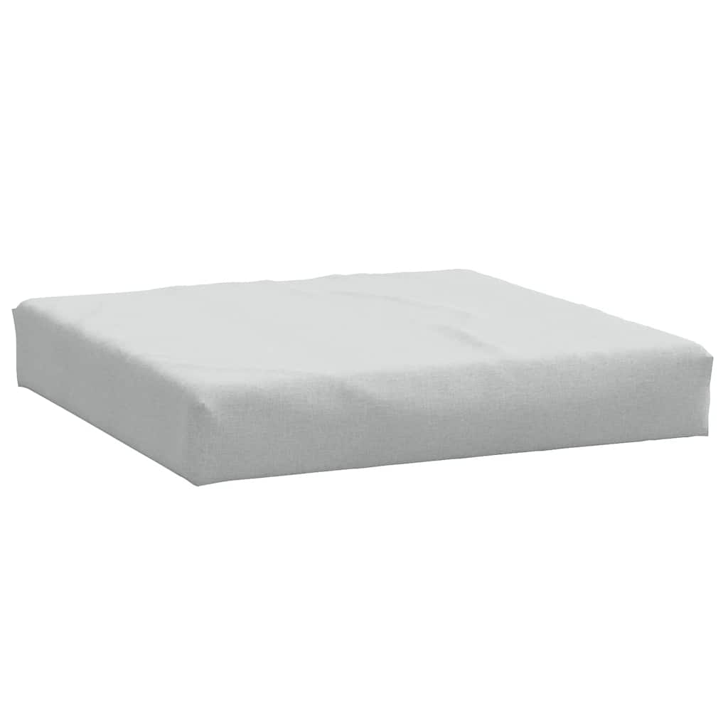 Vidaxx Palettenkissen 60x60x9,5 cm Stoff hellgrau gemischt