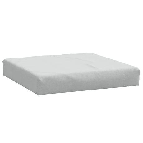 Vidaxx Palettenkissen 60x60x9,5 cm Stoff hellgrau gemischt