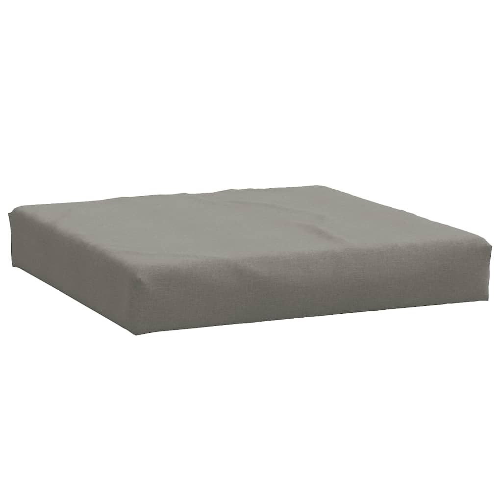 Vidaxl Pallet cushion 60x60x10 cm Fabric mixed dark gray