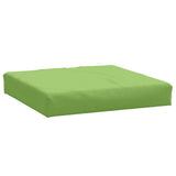 Vidaxl Pallet cushion 60x60x10 cm Fabric mixed green