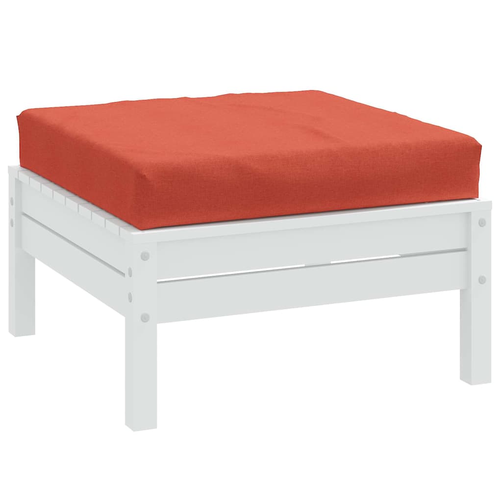 VidaXL Palettenkissen 60x60x9,5 cm Stoff rot gemischt