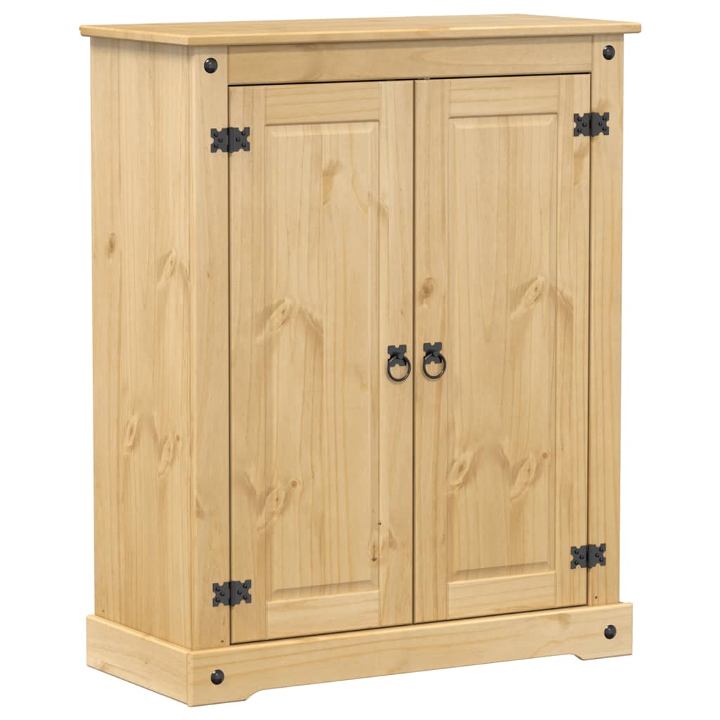 Vidaxl Shoe Cabinet Corona 86x38.5x108 cm pevná borovice