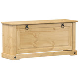 Vidaxl Shoe cabinet Corona 99x32x47 cm Solid pine