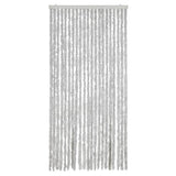 Vidaxx Fliegenvorhang 90x200 cm Chenille grau