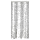 Vidaxl Fly Vorhang 90x220 cm Chenille Gray