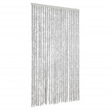 Vidaxl Fly Curtain 100x230 cm Chenille grigio