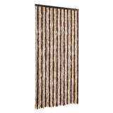 Vidaxx Fliegenvorhang 100x230 cm Chenille Beige und Hellbraun