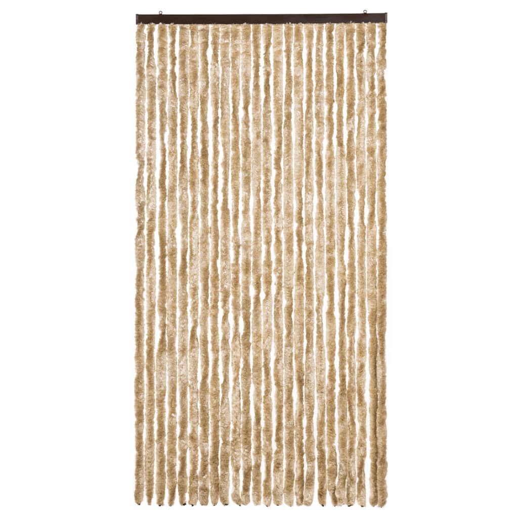 Vidaxx Fliegenvorhang 100x230 cm Chenille Beige